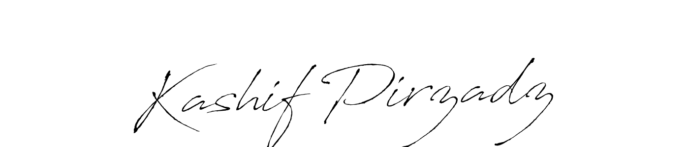 Kashif Pirzadz stylish signature style. Best Handwritten Sign (Antro_Vectra) for my name. Handwritten Signature Collection Ideas for my name Kashif Pirzadz. Kashif Pirzadz signature style 6 images and pictures png