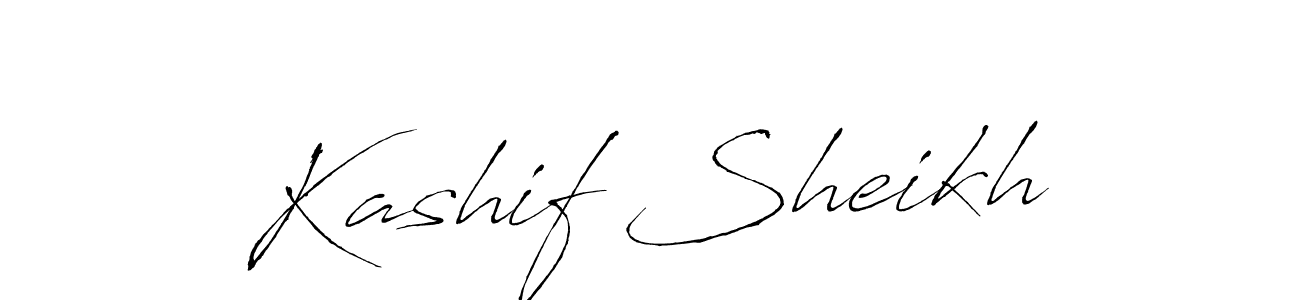 if you are searching for the best signature style for your name Kashif Sheikh. so please give up your signature search. here we have designed multiple signature styles  using Antro_Vectra. Kashif Sheikh signature style 6 images and pictures png