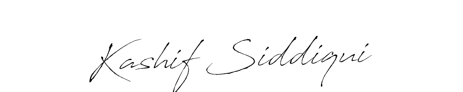 Use a signature maker to create a handwritten signature online. With this signature software, you can design (Antro_Vectra) your own signature for name Kashif Siddiqui. Kashif Siddiqui signature style 6 images and pictures png