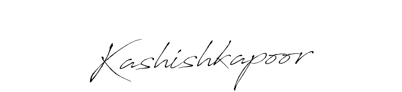 Design your own signature with our free online signature maker. With this signature software, you can create a handwritten (Antro_Vectra) signature for name Kashishkapoor. Kashishkapoor signature style 6 images and pictures png