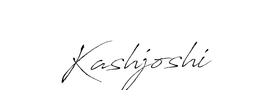 Create a beautiful signature design for name Kashjoshi. With this signature (Antro_Vectra) fonts, you can make a handwritten signature for free. Kashjoshi signature style 6 images and pictures png
