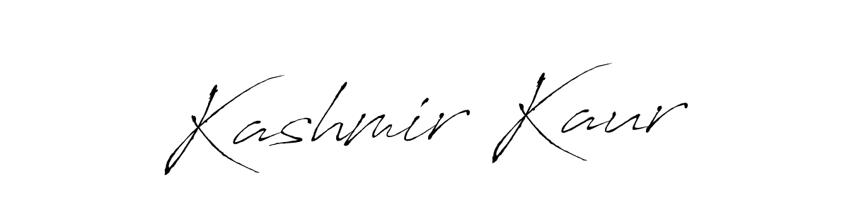 Kashmir Kaur stylish signature style. Best Handwritten Sign (Antro_Vectra) for my name. Handwritten Signature Collection Ideas for my name Kashmir Kaur. Kashmir Kaur signature style 6 images and pictures png