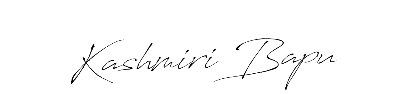 Design your own signature with our free online signature maker. With this signature software, you can create a handwritten (Antro_Vectra) signature for name Kashmiri Bapu. Kashmiri Bapu signature style 6 images and pictures png