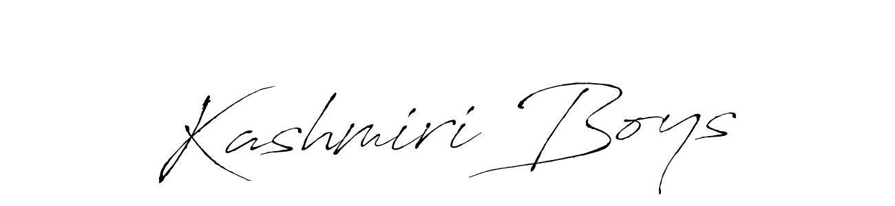 Make a beautiful signature design for name Kashmiri Boys. With this signature (Antro_Vectra) style, you can create a handwritten signature for free. Kashmiri Boys signature style 6 images and pictures png