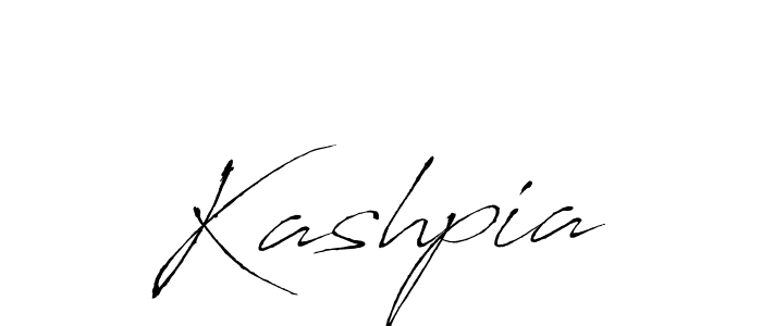 Design your own signature with our free online signature maker. With this signature software, you can create a handwritten (Antro_Vectra) signature for name Kashpia. Kashpia signature style 6 images and pictures png