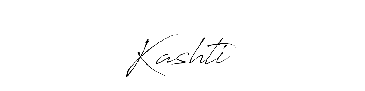 Make a beautiful signature design for name Kashti❤️. With this signature (Antro_Vectra) style, you can create a handwritten signature for free. Kashti❤️ signature style 6 images and pictures png