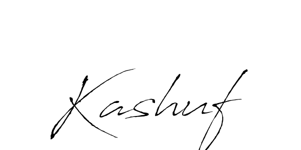Kashuf stylish signature style. Best Handwritten Sign (Antro_Vectra) for my name. Handwritten Signature Collection Ideas for my name Kashuf. Kashuf signature style 6 images and pictures png