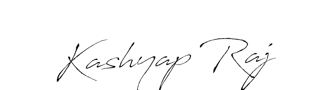 Create a beautiful signature design for name Kashyap Raj. With this signature (Antro_Vectra) fonts, you can make a handwritten signature for free. Kashyap Raj signature style 6 images and pictures png