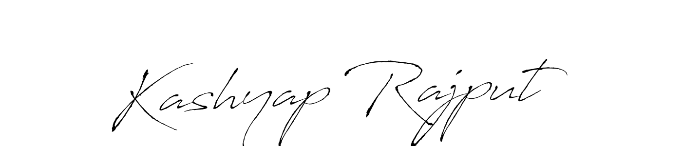 Kashyap Rajput stylish signature style. Best Handwritten Sign (Antro_Vectra) for my name. Handwritten Signature Collection Ideas for my name Kashyap Rajput. Kashyap Rajput signature style 6 images and pictures png