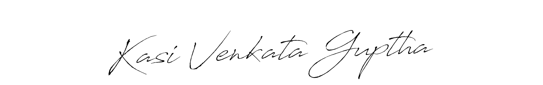 Antro_Vectra is a professional signature style that is perfect for those who want to add a touch of class to their signature. It is also a great choice for those who want to make their signature more unique. Get Kasi Venkata Guptha name to fancy signature for free. Kasi Venkata Guptha signature style 6 images and pictures png