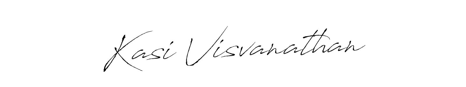 How to make Kasi Visvanathan name signature. Use Antro_Vectra style for creating short signs online. This is the latest handwritten sign. Kasi Visvanathan signature style 6 images and pictures png