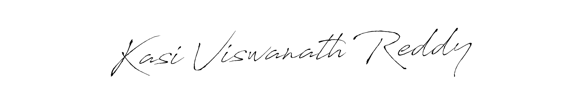 Use a signature maker to create a handwritten signature online. With this signature software, you can design (Antro_Vectra) your own signature for name Kasi Viswanath Reddy. Kasi Viswanath Reddy signature style 6 images and pictures png