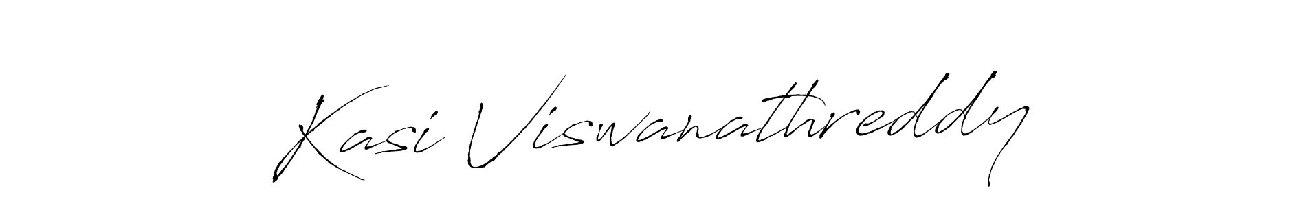 Create a beautiful signature design for name Kasi Viswanathreddy. With this signature (Antro_Vectra) fonts, you can make a handwritten signature for free. Kasi Viswanathreddy signature style 6 images and pictures png