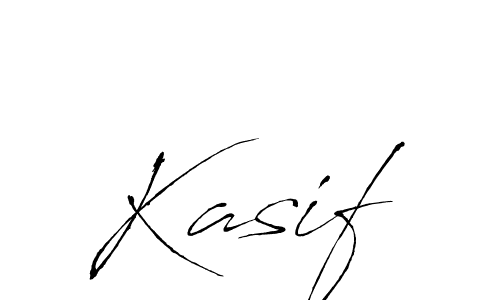 How to make Kasif signature? Antro_Vectra is a professional autograph style. Create handwritten signature for Kasif name. Kasif signature style 6 images and pictures png