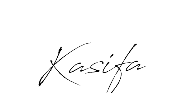 Create a beautiful signature design for name Kasifa. With this signature (Antro_Vectra) fonts, you can make a handwritten signature for free. Kasifa signature style 6 images and pictures png