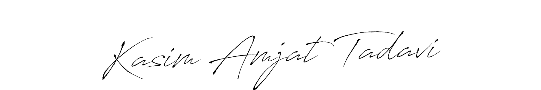 How to make Kasim Amjat Tadavi signature? Antro_Vectra is a professional autograph style. Create handwritten signature for Kasim Amjat Tadavi name. Kasim Amjat Tadavi signature style 6 images and pictures png
