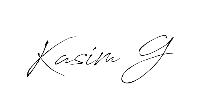 Similarly Antro_Vectra is the best handwritten signature design. Signature creator online .You can use it as an online autograph creator for name Kasim G. Kasim G signature style 6 images and pictures png