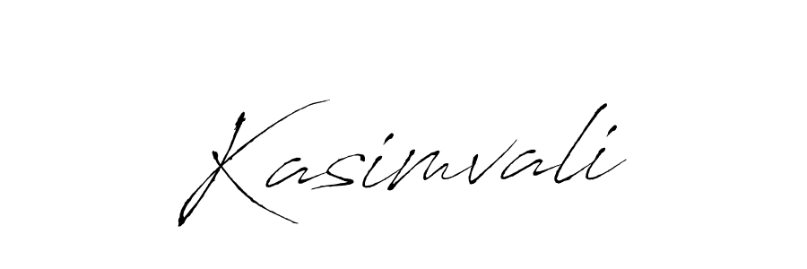 How to make Kasimvali signature? Antro_Vectra is a professional autograph style. Create handwritten signature for Kasimvali name. Kasimvali signature style 6 images and pictures png