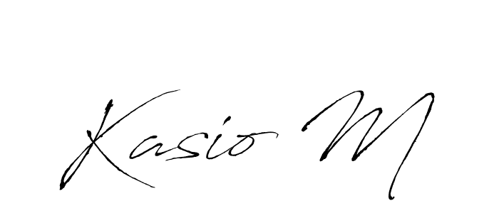 Best and Professional Signature Style for Kasio M. Antro_Vectra Best Signature Style Collection. Kasio M signature style 6 images and pictures png