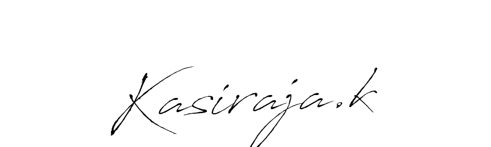 Create a beautiful signature design for name Kasiraja.k. With this signature (Antro_Vectra) fonts, you can make a handwritten signature for free. Kasiraja.k signature style 6 images and pictures png