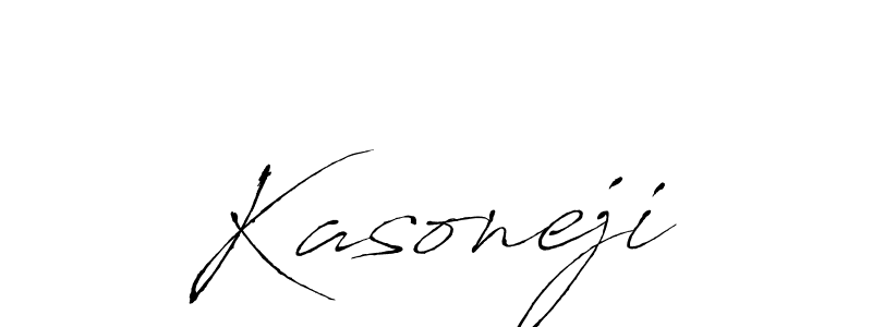 Use a signature maker to create a handwritten signature online. With this signature software, you can design (Antro_Vectra) your own signature for name Kasoneji. Kasoneji signature style 6 images and pictures png