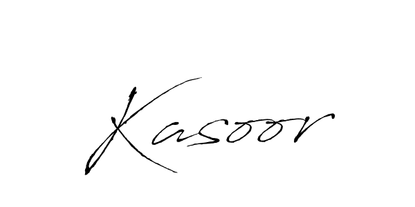 Make a beautiful signature design for name Kasoor. With this signature (Antro_Vectra) style, you can create a handwritten signature for free. Kasoor signature style 6 images and pictures png