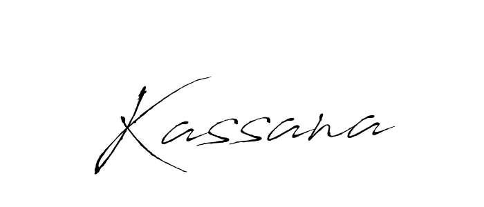 Create a beautiful signature design for name Kassana. With this signature (Antro_Vectra) fonts, you can make a handwritten signature for free. Kassana signature style 6 images and pictures png