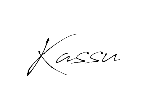 Also we have Kassu name is the best signature style. Create professional handwritten signature collection using Antro_Vectra autograph style. Kassu signature style 6 images and pictures png