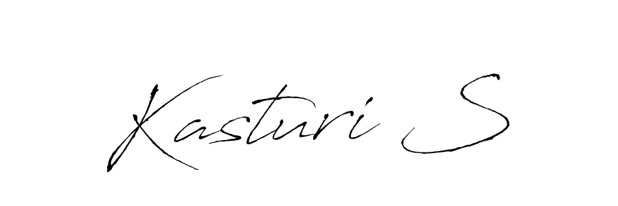 The best way (Antro_Vectra) to make a short signature is to pick only two or three words in your name. The name Kasturi S include a total of six letters. For converting this name. Kasturi S signature style 6 images and pictures png