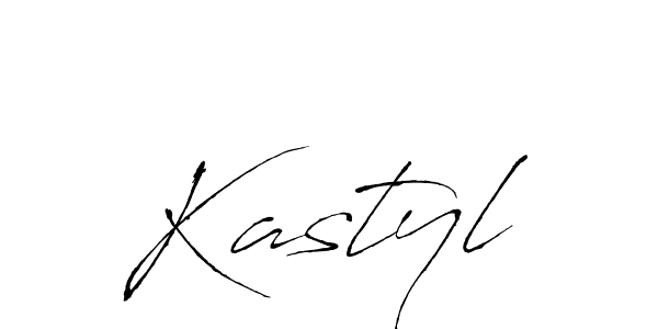 How to make Kastyl signature? Antro_Vectra is a professional autograph style. Create handwritten signature for Kastyl name. Kastyl signature style 6 images and pictures png