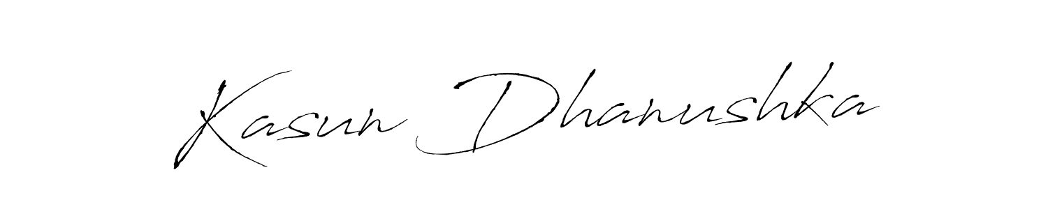 It looks lik you need a new signature style for name Kasun Dhanushka. Design unique handwritten (Antro_Vectra) signature with our free signature maker in just a few clicks. Kasun Dhanushka signature style 6 images and pictures png