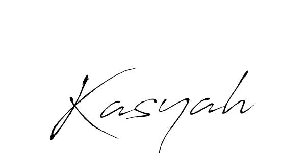 Kasyah stylish signature style. Best Handwritten Sign (Antro_Vectra) for my name. Handwritten Signature Collection Ideas for my name Kasyah. Kasyah signature style 6 images and pictures png