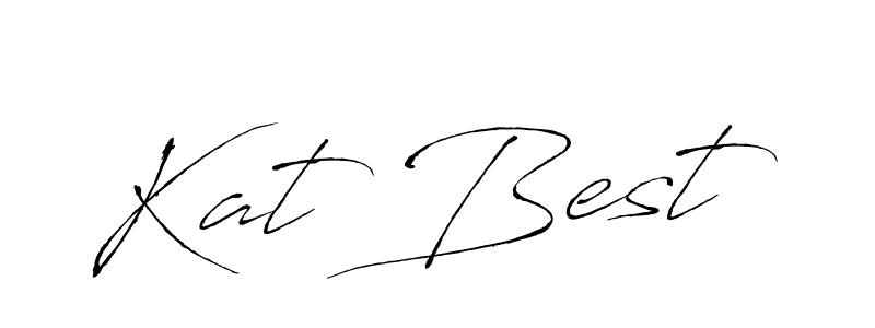 Kat Best stylish signature style. Best Handwritten Sign (Antro_Vectra) for my name. Handwritten Signature Collection Ideas for my name Kat Best. Kat Best signature style 6 images and pictures png