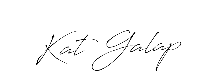 Antro_Vectra is a professional signature style that is perfect for those who want to add a touch of class to their signature. It is also a great choice for those who want to make their signature more unique. Get Kat Galap name to fancy signature for free. Kat Galap signature style 6 images and pictures png