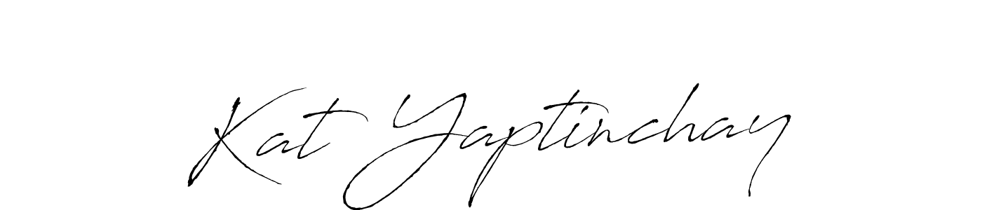 Also we have Kat Yaptinchay name is the best signature style. Create professional handwritten signature collection using Antro_Vectra autograph style. Kat Yaptinchay signature style 6 images and pictures png