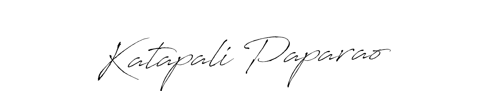 Also You can easily find your signature by using the search form. We will create Katapali Paparao name handwritten signature images for you free of cost using Antro_Vectra sign style. Katapali Paparao signature style 6 images and pictures png