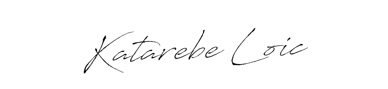 Make a short Katarebe Loic signature style. Manage your documents anywhere anytime using Antro_Vectra. Create and add eSignatures, submit forms, share and send files easily. Katarebe Loic signature style 6 images and pictures png