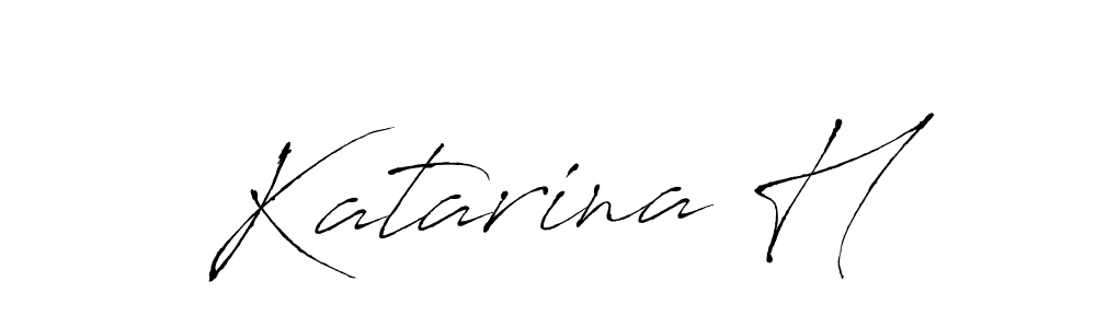 if you are searching for the best signature style for your name Katarina H. so please give up your signature search. here we have designed multiple signature styles  using Antro_Vectra. Katarina H signature style 6 images and pictures png