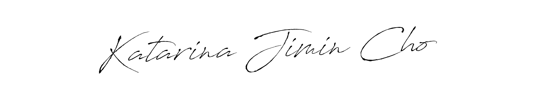 Make a beautiful signature design for name Katarina Jimin Cho. Use this online signature maker to create a handwritten signature for free. Katarina Jimin Cho signature style 6 images and pictures png