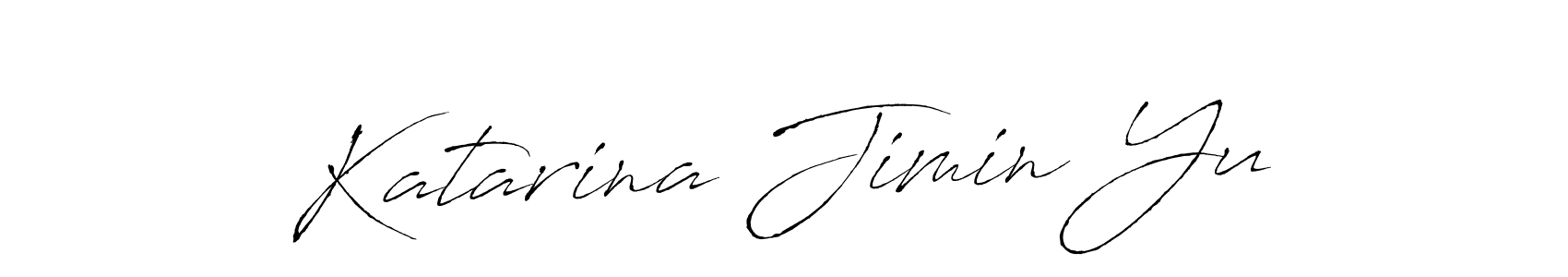 Use a signature maker to create a handwritten signature online. With this signature software, you can design (Antro_Vectra) your own signature for name Katarina Jimin Yu. Katarina Jimin Yu signature style 6 images and pictures png