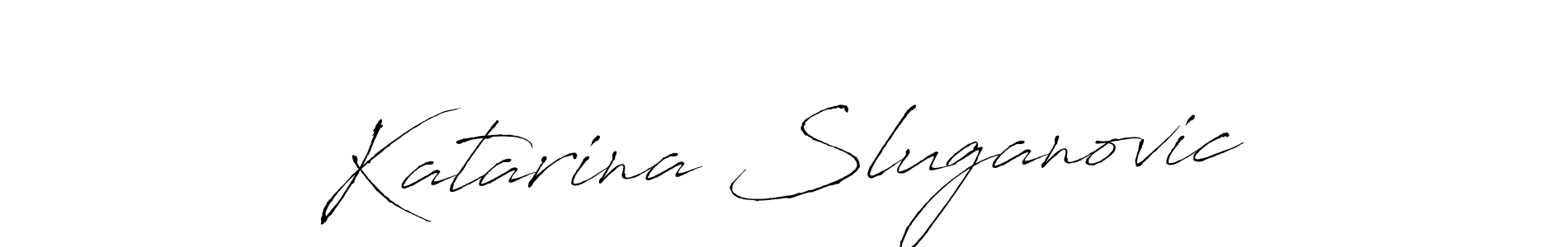 Make a beautiful signature design for name Katarina Sluganovic. Use this online signature maker to create a handwritten signature for free. Katarina Sluganovic signature style 6 images and pictures png