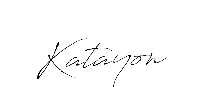 Also we have Katayon name is the best signature style. Create professional handwritten signature collection using Antro_Vectra autograph style. Katayon signature style 6 images and pictures png