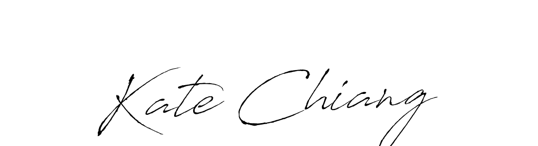 Similarly Antro_Vectra is the best handwritten signature design. Signature creator online .You can use it as an online autograph creator for name Kate Chiang. Kate Chiang signature style 6 images and pictures png