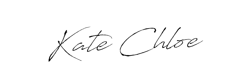 How to make Kate Chloe signature? Antro_Vectra is a professional autograph style. Create handwritten signature for Kate Chloe name. Kate Chloe signature style 6 images and pictures png