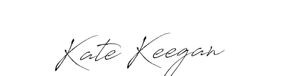 How to make Kate Keegan name signature. Use Antro_Vectra style for creating short signs online. This is the latest handwritten sign. Kate Keegan signature style 6 images and pictures png