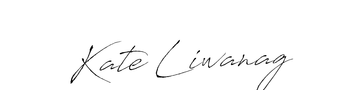 Make a short Kate Liwanag signature style. Manage your documents anywhere anytime using Antro_Vectra. Create and add eSignatures, submit forms, share and send files easily. Kate Liwanag signature style 6 images and pictures png