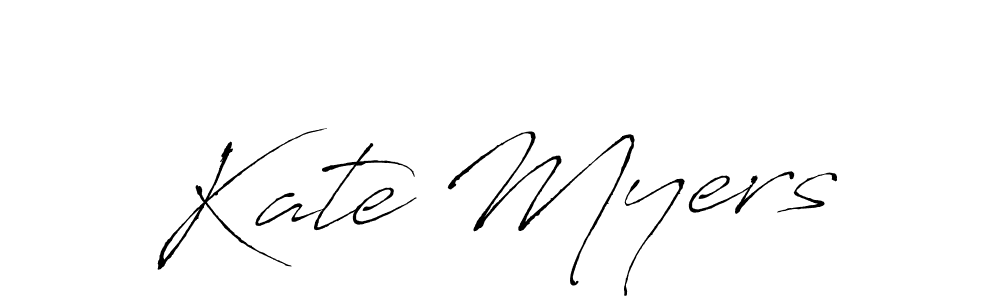 How to make Kate Myers name signature. Use Antro_Vectra style for creating short signs online. This is the latest handwritten sign. Kate Myers signature style 6 images and pictures png