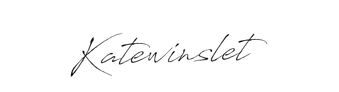 Make a beautiful signature design for name Katewinslet. With this signature (Antro_Vectra) style, you can create a handwritten signature for free. Katewinslet signature style 6 images and pictures png