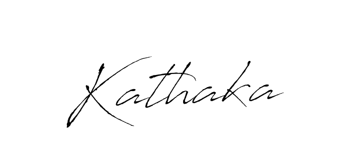 Create a beautiful signature design for name Kathaka. With this signature (Antro_Vectra) fonts, you can make a handwritten signature for free. Kathaka signature style 6 images and pictures png