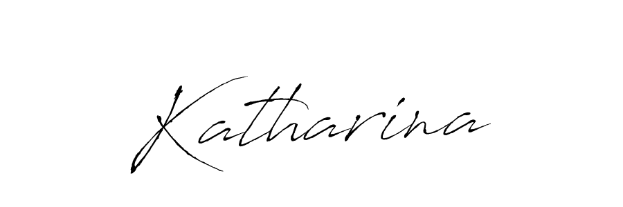 Create a beautiful signature design for name Katharina. With this signature (Antro_Vectra) fonts, you can make a handwritten signature for free. Katharina signature style 6 images and pictures png